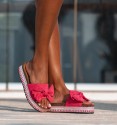 Pink sandals Bow
