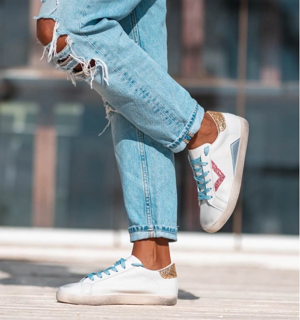 Vic pink trainers Vic pink trainers