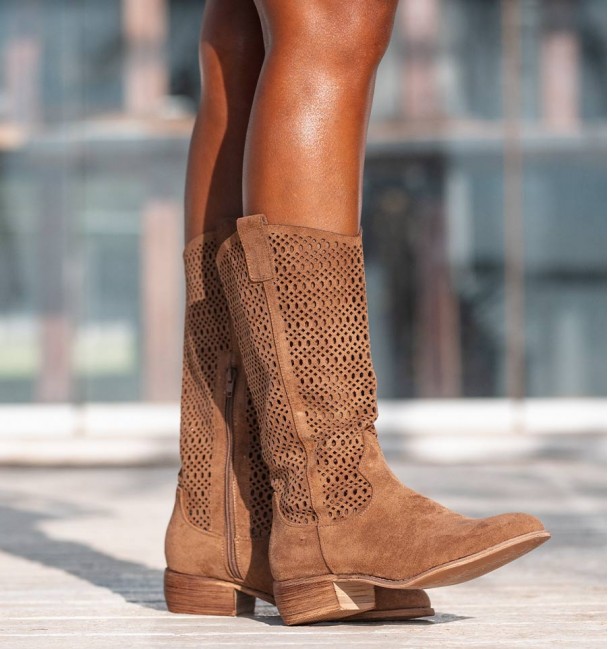 Doñana brown camper boots