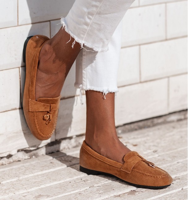 Mocasines castanhos Paris