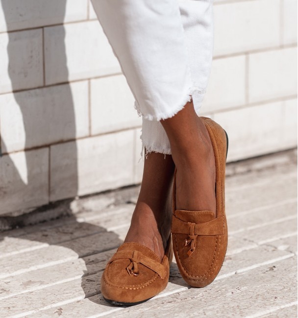 Mocasines castanhos Paris