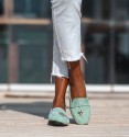 Mocassins Paris verdes