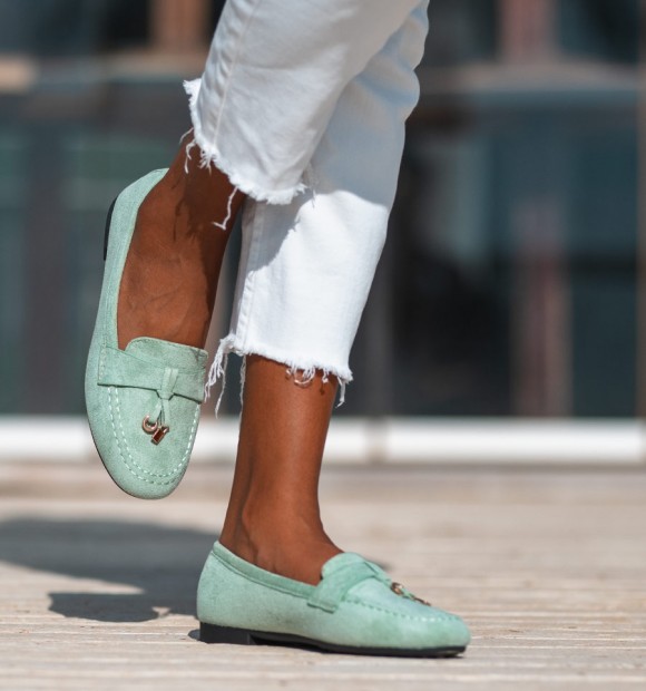 Mocasines verdes Paris 2