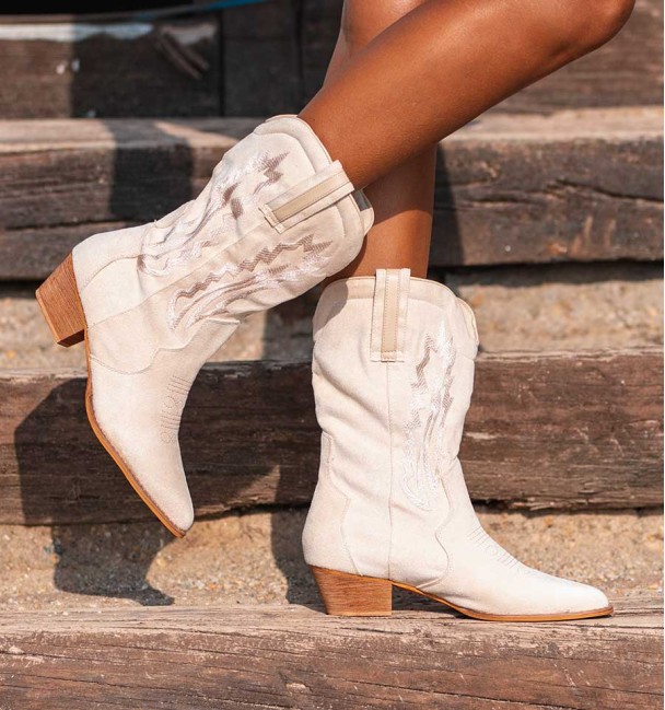 Botas América Bege