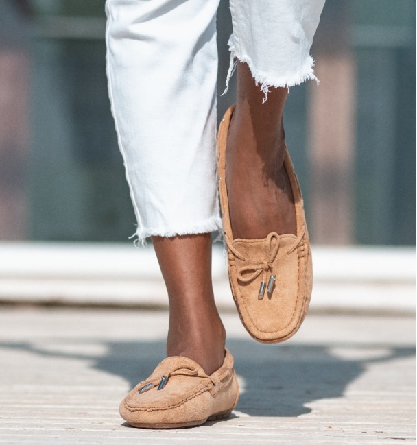 Mocassins soft marrón claro