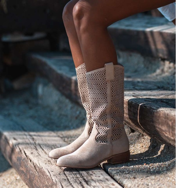 Botas camper bege Doñana Botas camper bege Doñana
