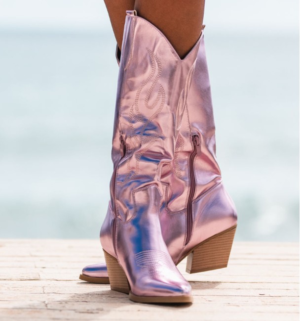Cowboy lilac boots Dim