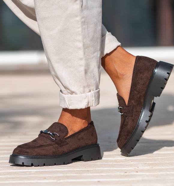 Track loafers brown Cristales 2