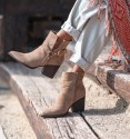 Dani's buckle country ankle boots