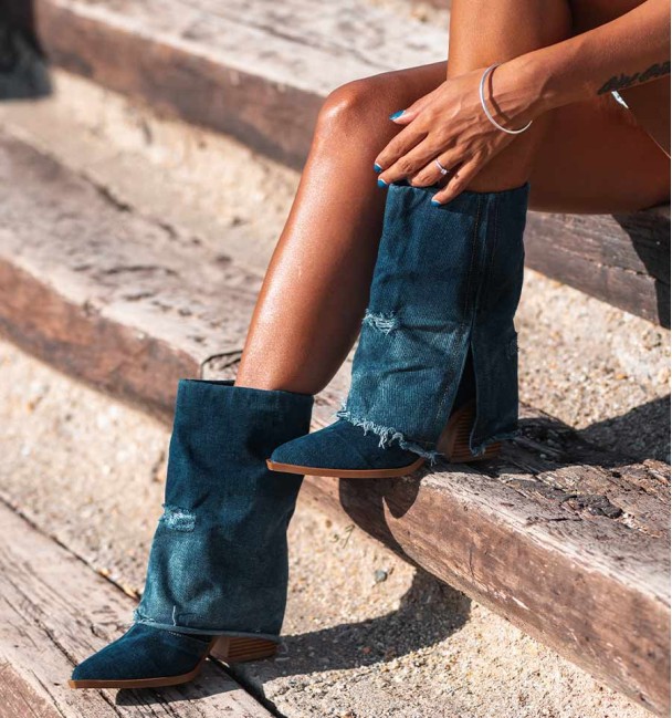 Botas solapa jeans July