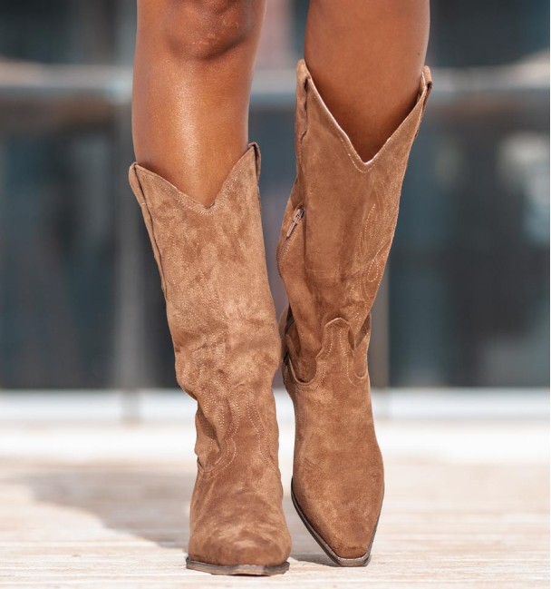 Botas cowboy marrones Adison