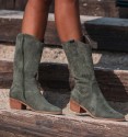 Botas verdes Tina