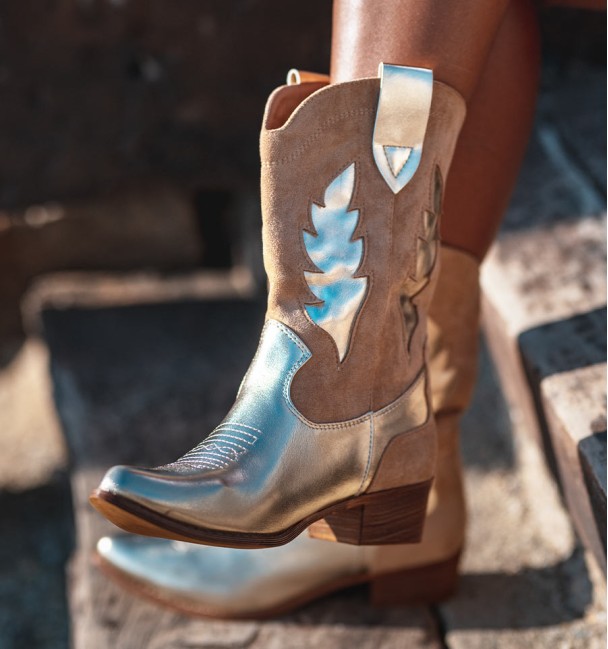 Botas cowboy Golden Moon