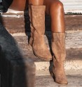 brown country boots Castril