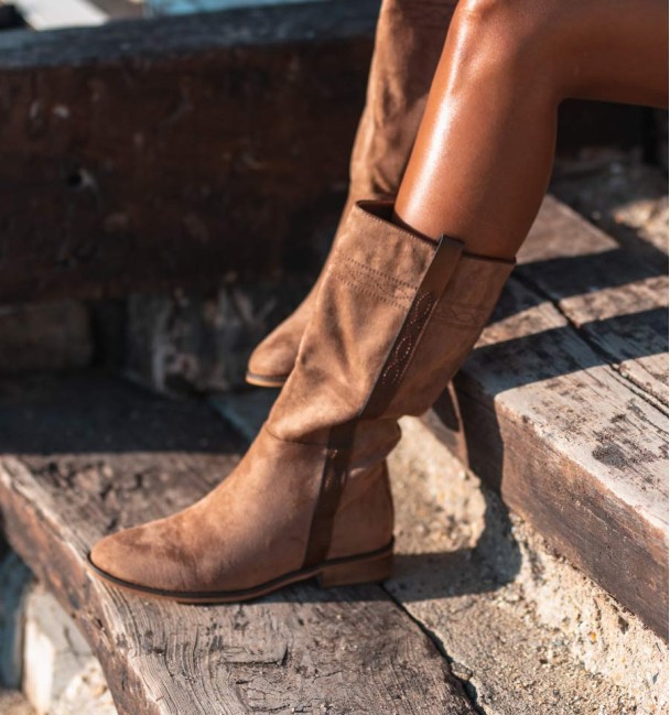 botas de campo castanhas Castril
