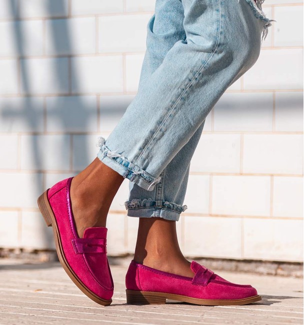 mocasins fucsia Jimena