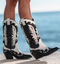 Botas cowboy blanco