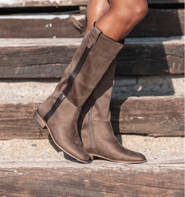 Botas Cowboy Huelva Taupe