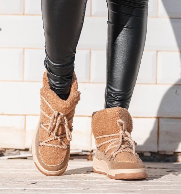 Winter brown boots Neval 2