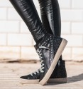 Sapatilhas rocker botins tachas