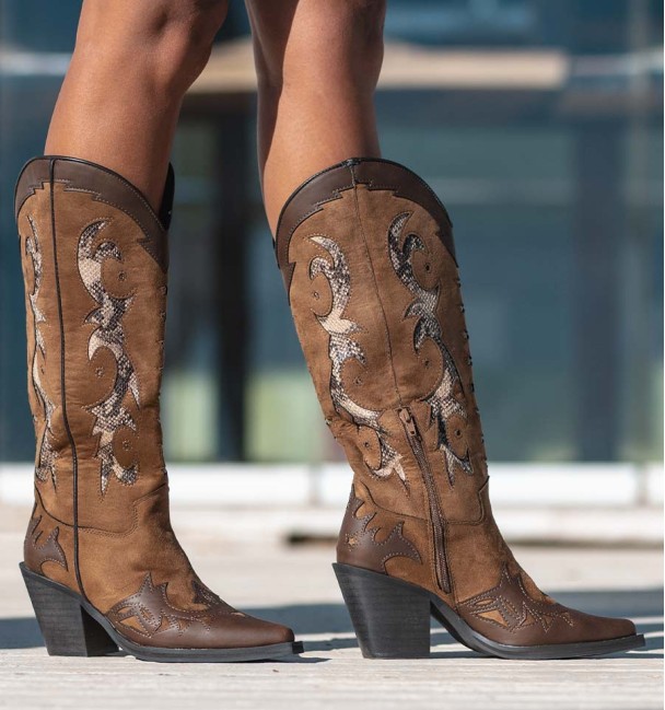 Botas cowboy marrones Jimy