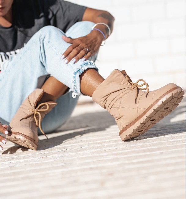 Botas castanhas Pure Winter