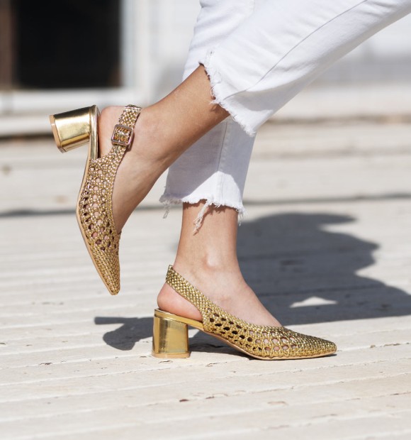 Sandalias Tacón Zapatos Tacon Ancho Beige Zapatos Beige Tacon