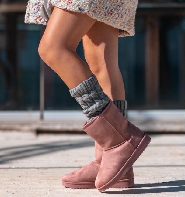 Pink australian boots low leg Granada