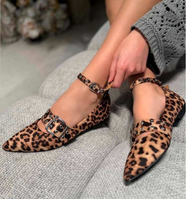Ballerina print hebillas