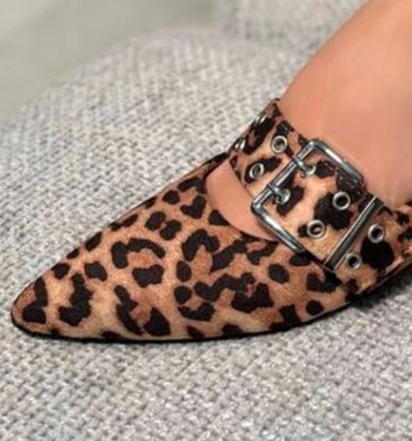 Ballerina print hebillas 2