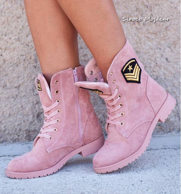 Botas Rosa. Calzado mujer, BySiroco