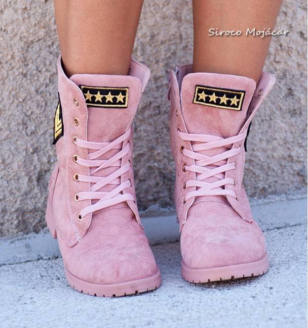 Botas Delta Rosa