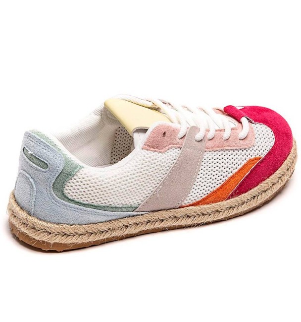 Sneakers mesh fuchsia