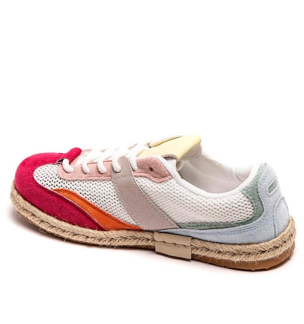 Sneakers mesh fuchsia