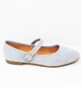 soft blue ballerinas Adisa