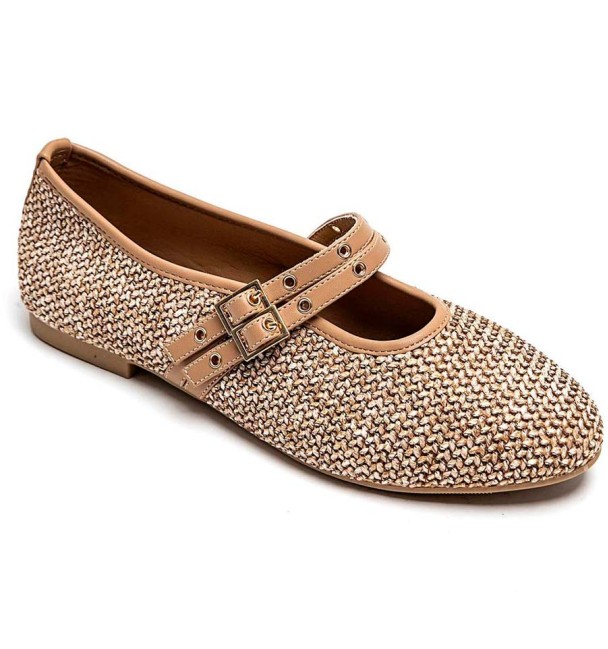khaki ballerinas London