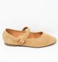 taupe ballerinas Adisa