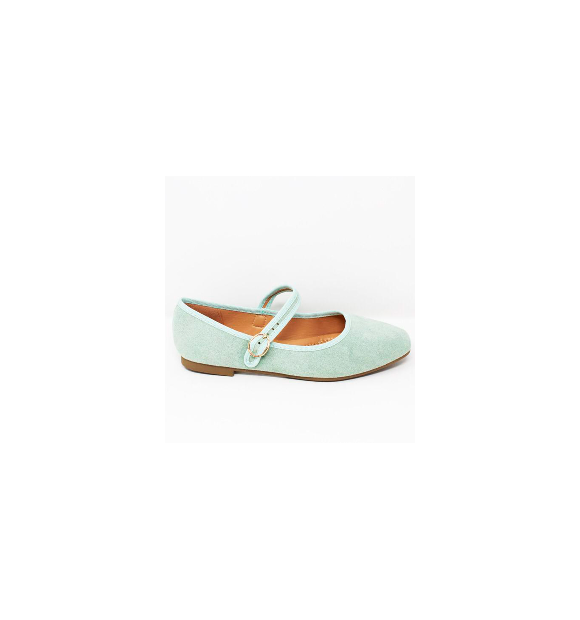 soft green ballerinas Adisa 2