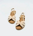 Sandalia pala cangrejera beige