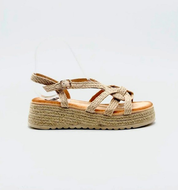 Esparto wedges with braided upper 2