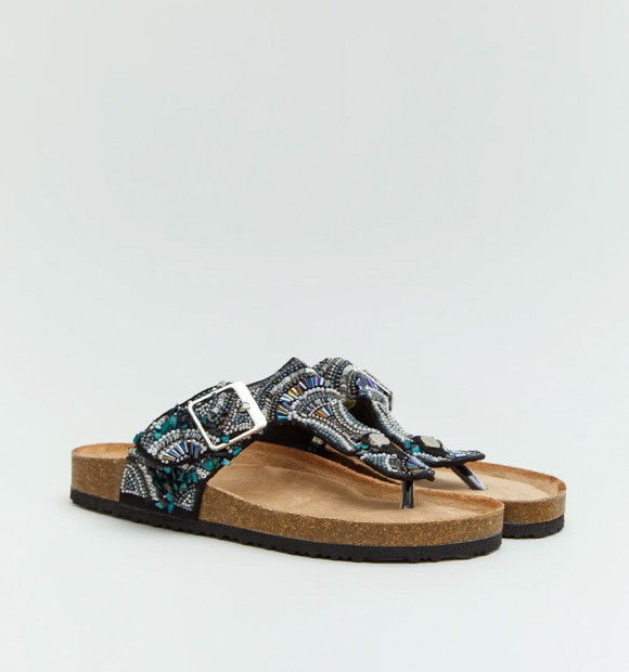 Bio black sandals Manaca 2