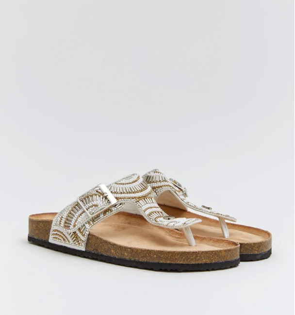 Bio white sandals Manaca Bio white sandals Manaca