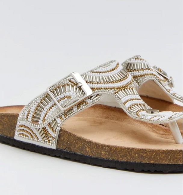 Bio white sandals Manaca Bio white sandals Manaca