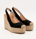 Black esparto wedges
