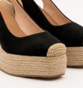 Black esparto wedges