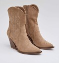 Botas cowboy bege Adriana