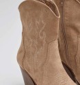 Botas cowboy bege Adriana