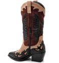 Botas cowboy marrones y negras