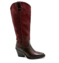 Botas cowboy granate