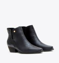 Black low Ankle boots